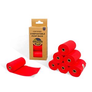 Wholesale Custom Eco-Friendly Dog Poop Bags Bulk Scented Thick Biodegradable Compostable Plastic Pet Waste Bag Outdoors Cats