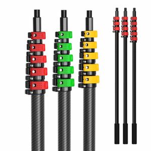 24ft 100% Carbon Fiber Telescopic Pole High Performance Industrial & DIY Window Cleaning Pole with OEM ODM Customization Support