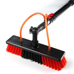 For Extentool 7.2 Meter Telescopic Handle Long Pipe Cleaning Brush for Solar Panel Washing & Cleaning