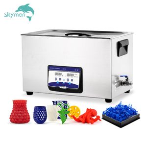 Skymen JP-100S 30L Clinic Cosmetology Ultrasound Cleaning Equipment Bath 40kHz 300W 600W for Lab Small Dental Instrument