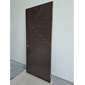 Modern Interior Wood Door Custom Size Engineered Veneer Door