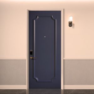 Customized Design 60 Minutes Fire Rated Entry Door with Fire-rated Certificate Hotel Fireproof Door