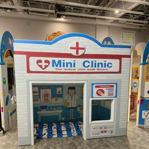 Commercial Pretend City Town Playhouse Toddler  House Indoor Play Area Children Soft Kids Indoor Playground Soft Play