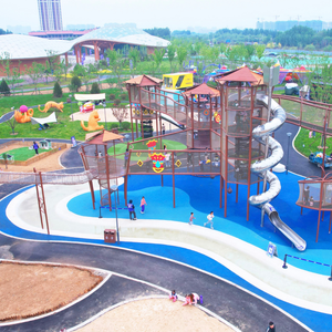 Commercial Indoor/Outdoor Soft Playground Equipment Preschool Kids Wood Climbing Swing Educational Home Garden Occasion