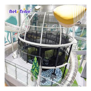 Handmade Crocheted Polyester Rope Outdoor Children's Climbing Net for School Indoor Amusement Playground & Naughty Station