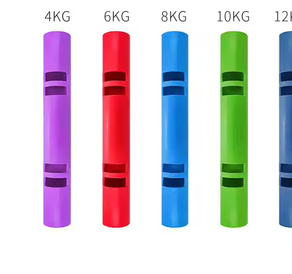 Gym Equipment Colorful Professional Training Rubber VIPR Barrel
