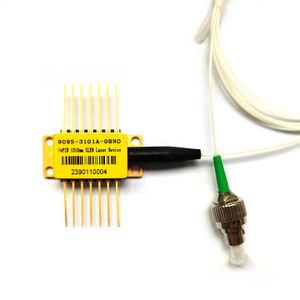 1550nm SLD Laser Diode Module with FC/APC Connector 10GHz Bandwidth TEC Polarization Fiber Product Diodes