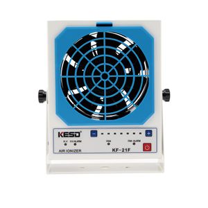 KF-21F Industrial ESD Decay Removal Antistatic Blow Off Benchtop Ionizing Air Blower Fan