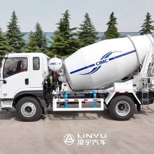 CIMC LINYU 4x2 Diesel Camion Malaxeur Camion Toupie Concrete Mixer Truck 5CBM Cement Mixer Truck