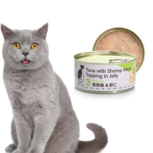 OEM ODM China Pet Treats Dry Food White Tuna Shrimp Beef Taste Meat Ingredients Packaged Bags Wholesale Cat Canned Food Snacks