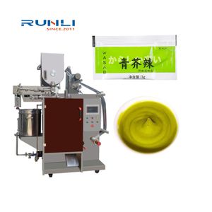 Function Multi-function Vertical Automatic Packaging Sachet Wasabi Paste Mustard Sauce Filling Making Packing Machine