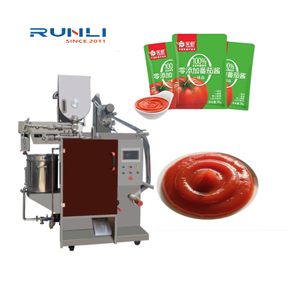 Function Multi-function Vertical Automatic Packaging Small Bags Tomato Filling Making Ketchup Liquid Packing Machine