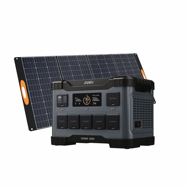 New Portable Power Station Camping LiFePO4 Lithium Battery 200W 300W 1000W 2400W 3000W Wireless Charging Generator Solar Panel