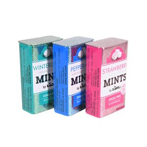 Factory Rectangular Classic Design Candy Altoids Tin Custom Small Tin Box With Hinge Lid Food Grade Chewing Gum Tin