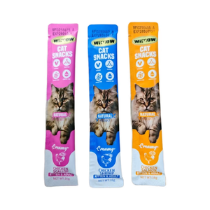 Organic 16g Lickable Cat Snacks Mixed Flavors Cat Wet Food Palatability Safe Cat Treats