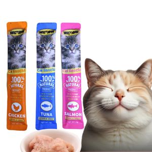 High Quality Meat-Based Wet Food Treats for Fish-Applied Cats Factory Direct Sale Bulk Cat Food