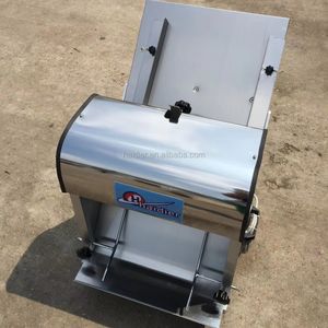 Factory Direct Supply Bakery Bread Shop Cutting Cutter Toast Slicing Machine, Automatic Adjustable Electric Bread Slicer Machine