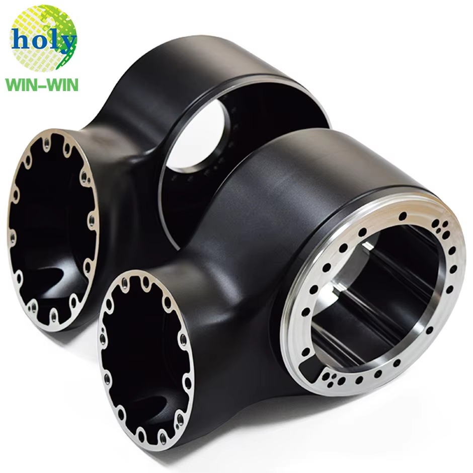 High Performance CNC Manufacturing Auto Parts Machining Exhaust Components Racing Sport Parts Custom CNC Machining Service