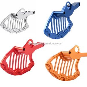 CNC Machining Aluminium Parts Durable Brake Discs Guard Protector Alloy Floating Disc Motorcycle Brake Disc Rotor Guard Modified