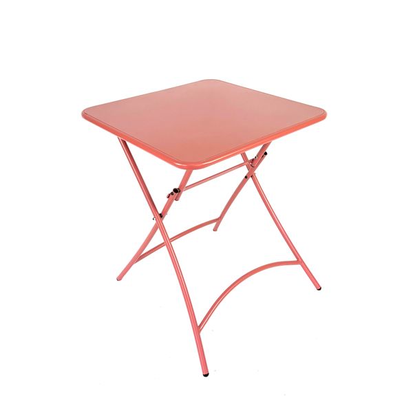 Modern Style Outdoor Dining Table Steel Furniture with French Design for Hotels Parks Villas and Exteriors