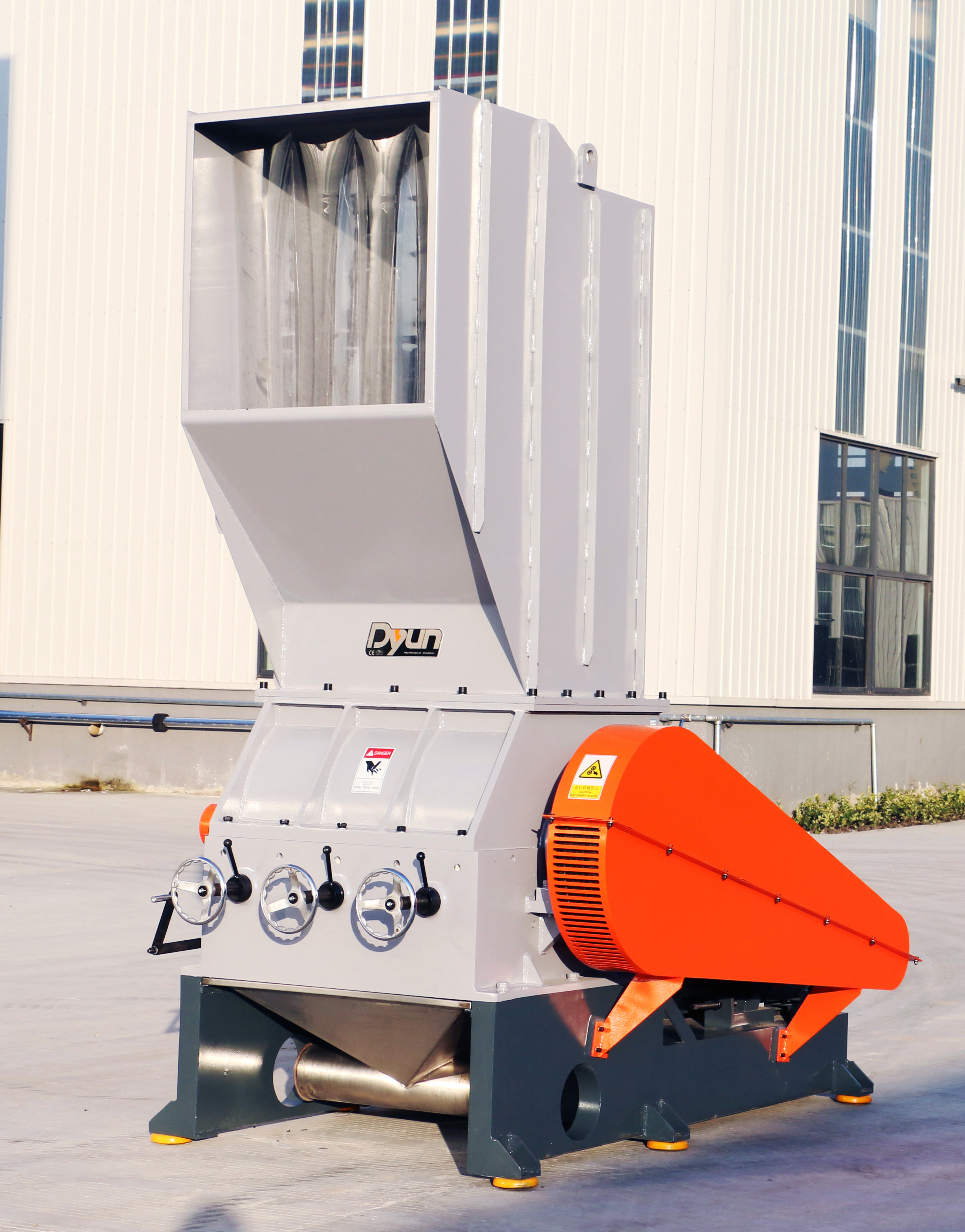 JWELL DYPS-X/M Profile/WPC Crusher Machine Equipped with Gearbox and Motor