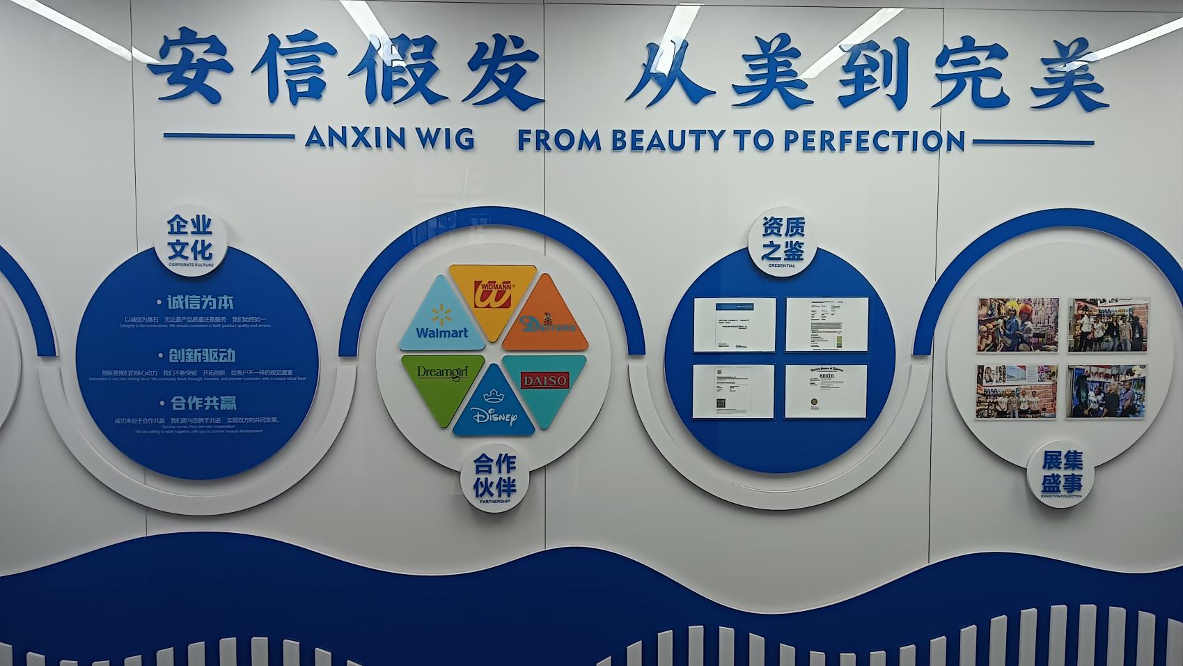 Dongyang Baiyun Anxin Wigs Factory Cosplay Wigs
