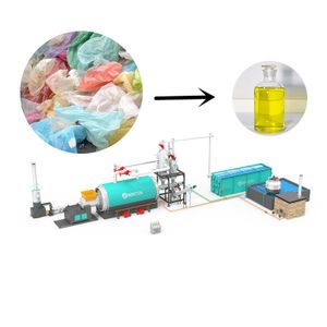 Beston Group BLJ-16 16 Ton PP PE Waste Plastic to Fuel Oil Plastic Pyrolysis Plant to Naphtha