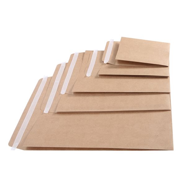 Good Price Self-seal Gusseted Paper Bag Padded Envelope Brown Kraft Envelope Kraft Package with Logo or String