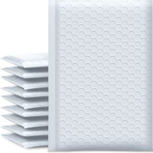 200*250 Pearl White Multiple Use  Bubble Envelope Multiple Use Easy Peel and Seal Poly Bubble Mailing Bag Fast Shipping