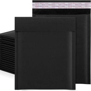 8.5x12 Inches Kraft Bubble Mailer Padded Envelopes Custom Logo Self Seal Waterproof Cushioned Shipping Bags