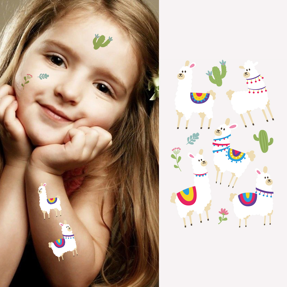 Temporary Animal Tattoos for Kids Body Tattoo Stickers for Parties and Favors
