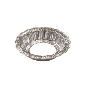 Disposable Round Aluminium Foil Pie Pan Baking Plate for Food in High Quality