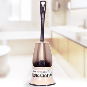 Jesun PP Material Toilet Brush with TPR Rubber Bristles Cleaning Brush