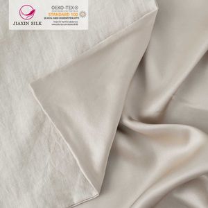 100% Pure Mulberry Silk Cotton Pillowcase Oeko-tex Silk Pillow Cover Custom Silk Cotton Flip Pillow case