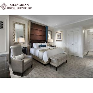 2023 Custom-Made 5 Star Luxury Modern Hotel Bedroom Furniture Bedroom Sets