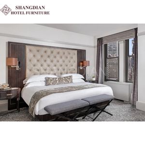 2023 Foshan Hot Sale Customized Modern Bedroom Hotel Furniture Sets