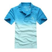 Men's Pique/Fashionable Polo Shirt with 200g 100% Cotton Soft Fabric, Color-fastness