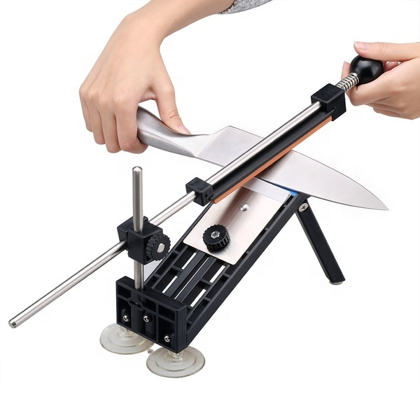 High Quality Adjustable Fixed Angle 180# 400# 800# 1500# Knife Sharpener for Kitchen