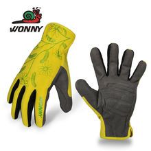WONNY BSCI manufacturer cheap price fashion hot sale gardening gloves with EN388 test