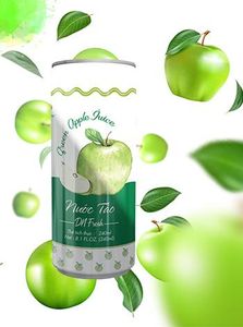 Green apple juice