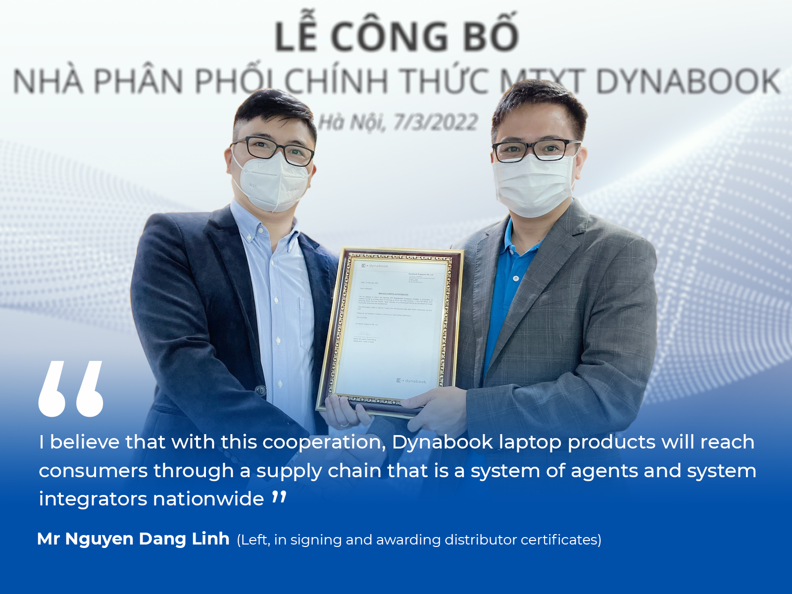 Dynabook laptop