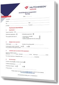 Antivibratory suspension Survey