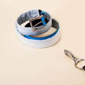 belt and decorative material