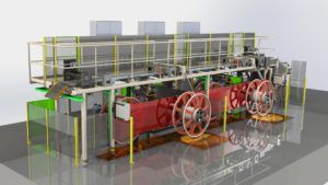 Industrial machinery for tire industry