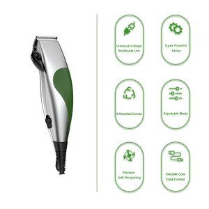 Professional Household Electric Hair Clippers Trimmer RFJZ-970  Stainless Steel Blade USB Power Source Lithium Battery