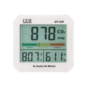 CEM DT-326 Mini NDIR CO2 Sensor Monitor 5000ppm Gas Analyzer Carbon Dioxide Detector