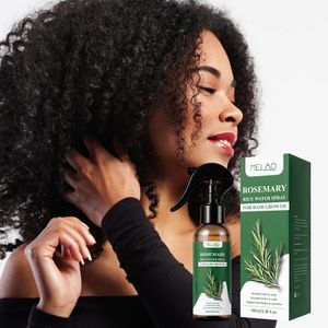 Plant-Based Extra Strength Hair Regrowth Serum Spray Hair Care Oil-Free No Wash Herbal Rosemary Rice Water for Hair Growth Spray