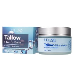 HALAL Grass Fed Beef Tallow Ghk-cu Peptide Cream Anti Aging Skin Care Products Moisturizer Copper Peptide Ghk-cu Cream