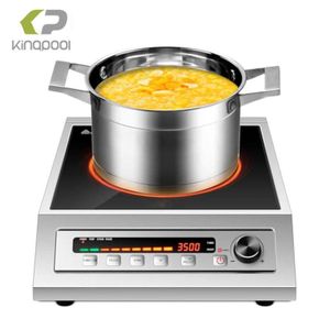Kingpool 3500W Commercial Induction Cooktop Multifunctional Induction Electric Stove Countertop Burner