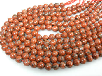 Natural Red Jasper Gemstone Beads